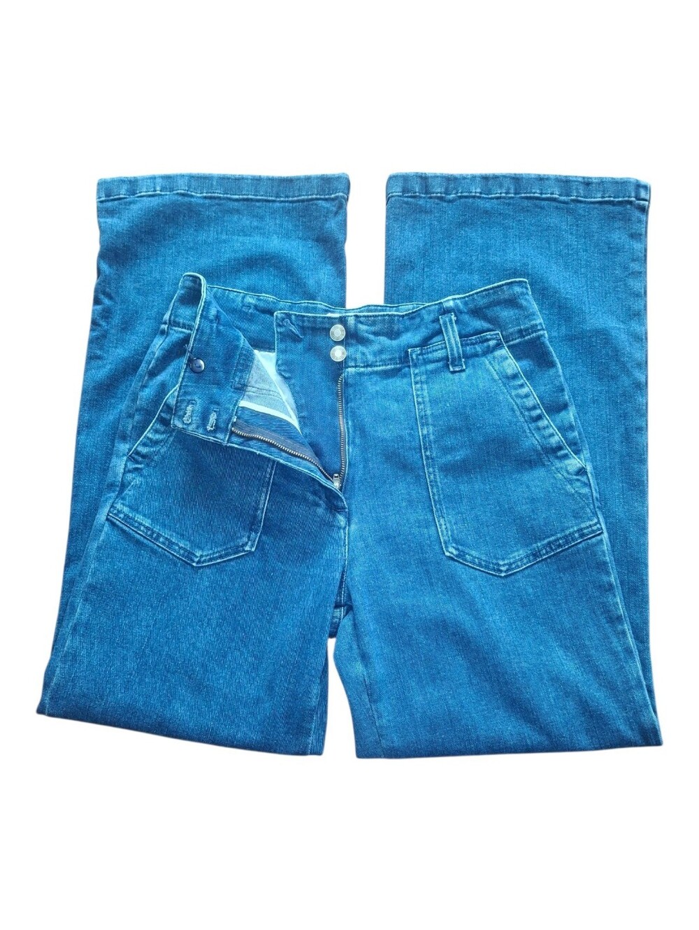 Anthropolpgie Maeve The Naomi High Rise Wide Leg Jeans Size 30 - Picture 6 of 9